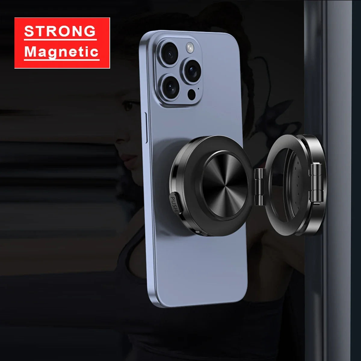 Bracket 360 Degree Rotation Foldable GPS Stand Electric Sucker Cup Support