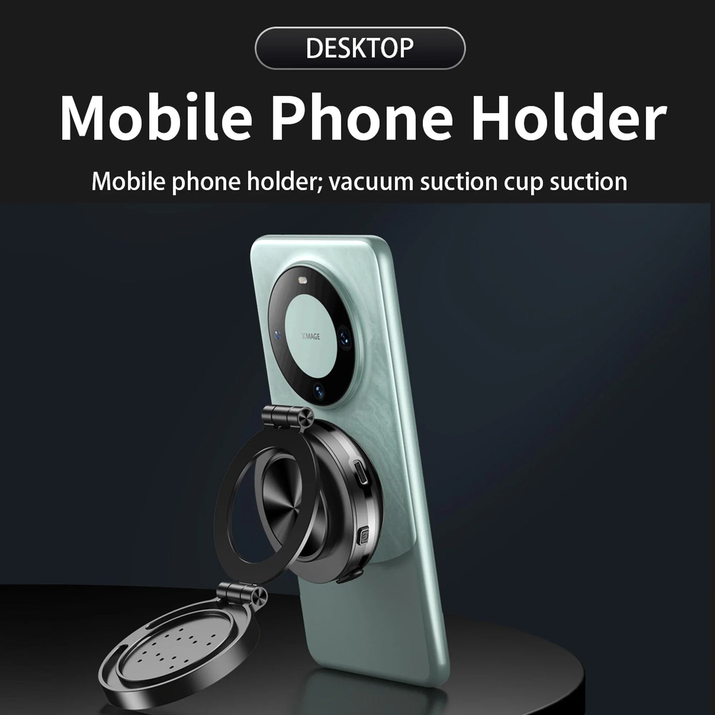 Bracket 360 Degree Rotation Foldable GPS Stand Electric Sucker Cup Support