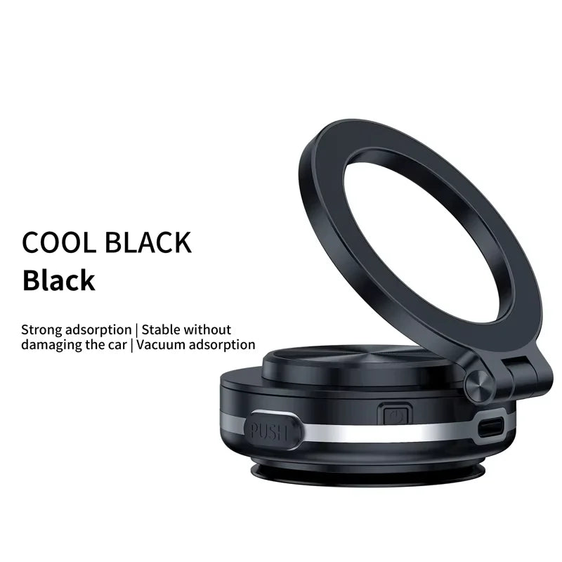360° Rotatable Electric Magnetic Attraction Car Holder For Iphone/Xiaomi/Samsung