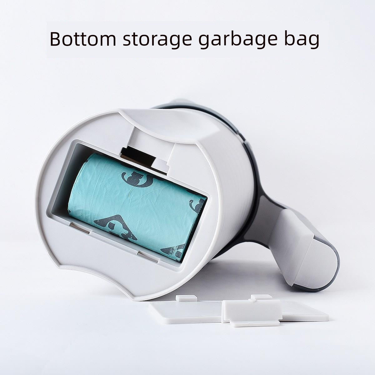 Japanese Quality Integrated Cat Litter Scoop Large Capacity Portable Shovel with Garbage Bag Poop Cleaning Artifact Cat Supplies