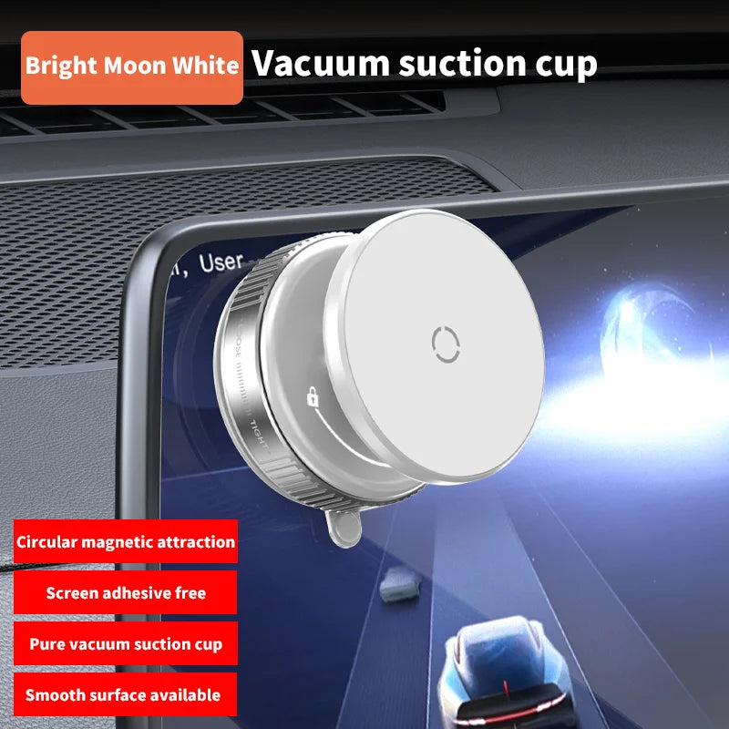 Mobile Phone Holder Vacuum Adsorption 360° Rotation Super Strong Suction Bracket for Iphone12-16 Smartphone