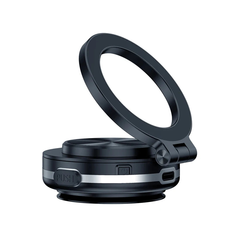 360° Rotatable  Electric Magnetic Attraction Car Holder For Iphone/Xiaomi/Samsung