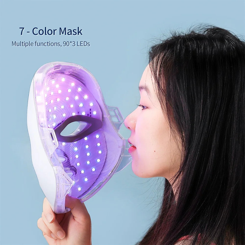 Wireless Facial Neck LED Beauty Machine Skin Tightening Face Care Spa Device Foreverlily