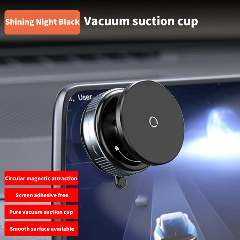 Mobile Phone Holder Vacuum Adsorption 360° Rotation Super Strong Suction Bracket for Iphone12-16 Smartphone